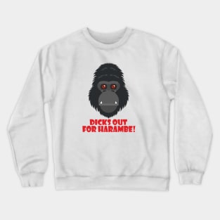 harambe shirt Crewneck Sweatshirt